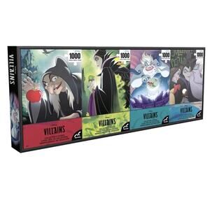 Disney Villains Collector’s Puzzle Set – 4-Pack 1000 Pieces Each Holiday NEW